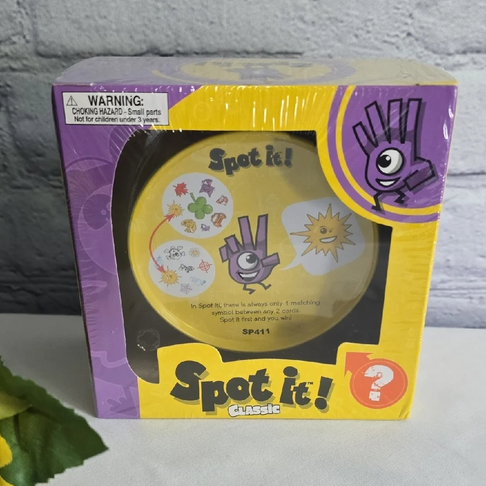 Asmode SPOT IT! Game, Classic Copyright 2017